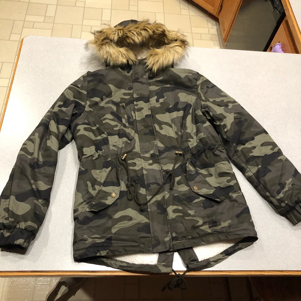 Camo parka